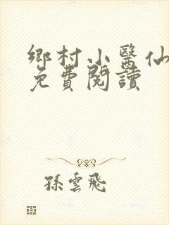 乡村小医仙全文免费阅读封面