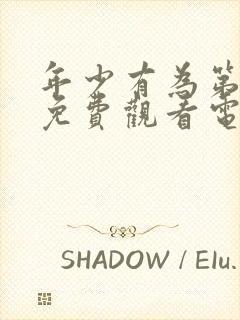 年少有为第8集免费观看电视剧