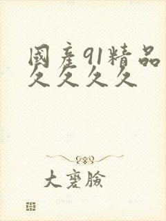 国产91精品久久久久久封面