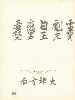 毒恋日剧电视剧双男主免费观看