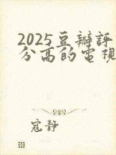 2025豆瓣评分高的电视剧封面