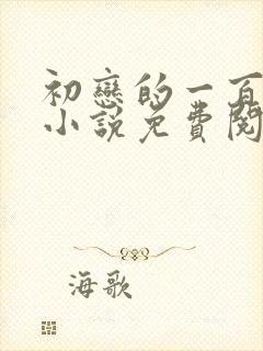 初恋的一百种甜小说免费阅读