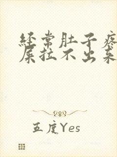 经常肚子疼想拉屎拉不出来怎么回事