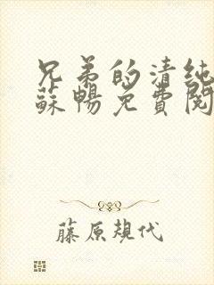 兄弟的清纯女友苏畅免费阅读小说最