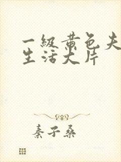 一级黄色夫妻性生活大片