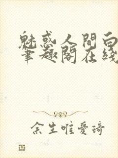 魅惑人间白洁传笔趣阁在线阅读