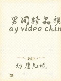 男同精品视频gay video chinese