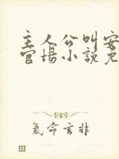 主人公叫安江的官场小说免费阅读