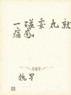 一碰睾丸就有疼痛感