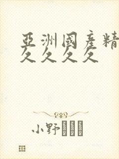 亚洲国产精品久久久久久