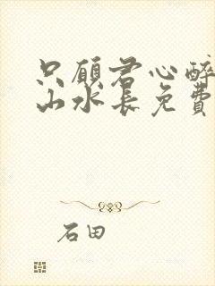 只愿君心醉不惧山水长免费观看全集高清