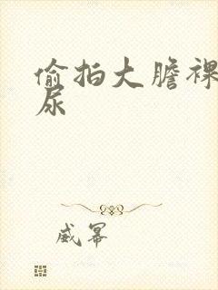 偷拍大胆裸体尿尿封面