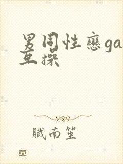 男同性恋gay互操封面