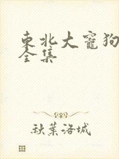 东北大灶狗儿娘全集封面