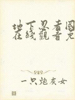 地下忍者国语版在线观看免费观看高清版