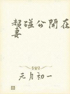 超碰公开在线人妻