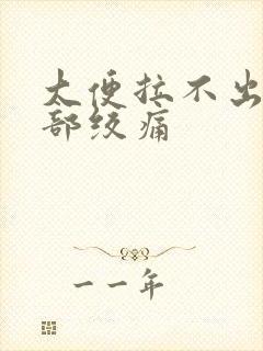 大便拉不出来腹部绞痛