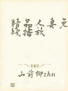 精品人妻免费在线播放