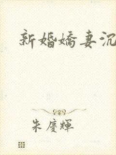 新婚娇妻沉沦