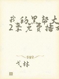 我的黑帮大佬第2季免费播放