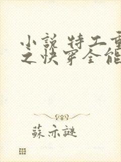 小说 特工重生之快穿全能女神封面