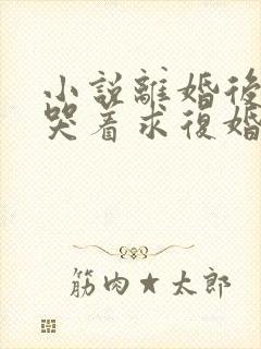 小说离婚后前夫哭着求复婚最新章节列表封面