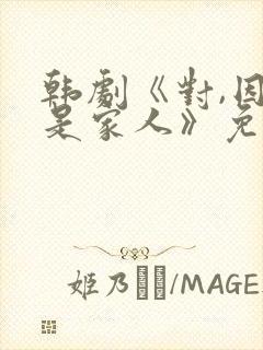 韩剧《对,因为是家人》免费观看国语