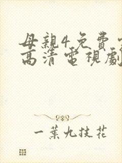母亲4免费完整高清电视剧