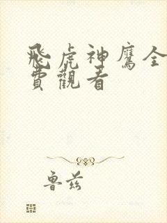 飞虎神鹰全集免费观看