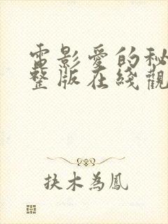 电影爱的秘密完整版在线观看