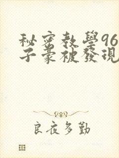 秘密教学96话子豪被发现了