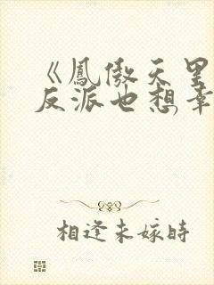 《凤傲天里黄毛反派也想幸福》