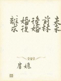 离婚后前夫哭着求复婚林未央封面