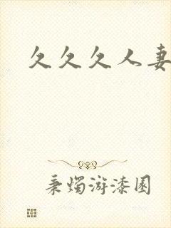 久久久人妻内射