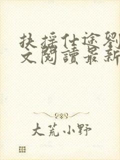 扶摇仕途刘梅全文阅读最新章节背后封面