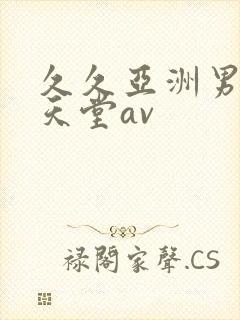 久久亚洲男人的天堂av