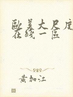 欧美大尺度视频在线一区