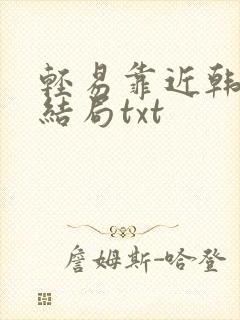 轻易靠近韩宁版结局txt