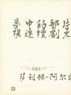 梦中的那片海电视连续剧免费观看