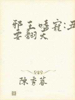 邪王嗜宠:丑妃要翻天