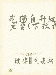 我独自升级漫画免费(下拉式)