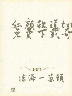 红颜政道txt免费下载奇书网