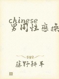 chinese男同性恋操屁股网页