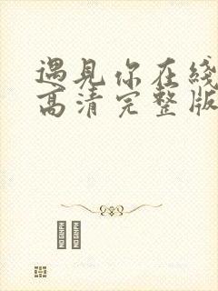 遇见你在线观看高清完整版电影