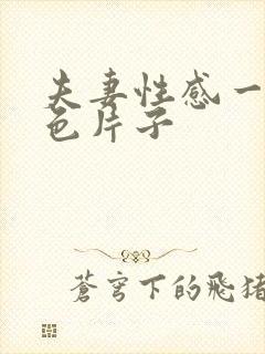 夫妻性感一级黄色片子