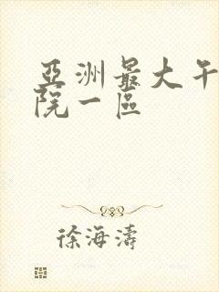 亚洲最大午夜影院一区封面