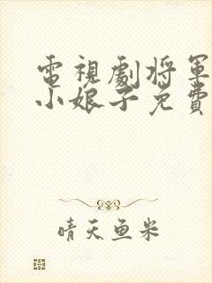 电视剧将军家的小娘子免费完整版