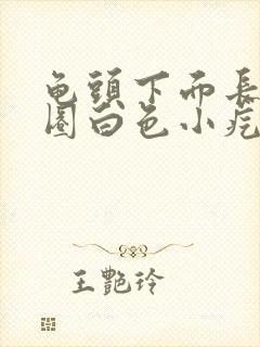 龟头下面长了一圈白色小疙瘩