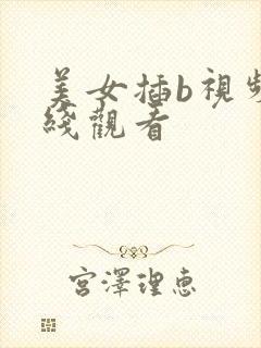 美女插b视频在线观看