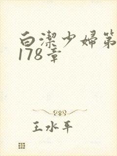白洁少妇第1一178章